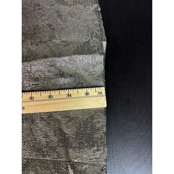 Hoss Introqia Anthropologie Made in Spain Jacket Silver Jacquard Size 36 Bow - Picture 9 of 15